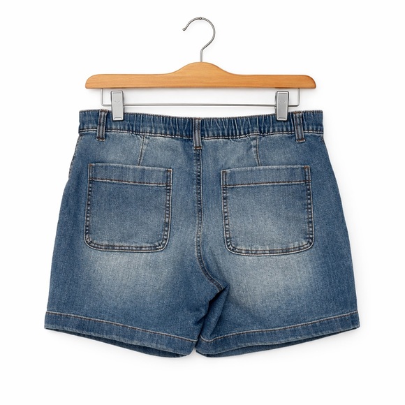 Gloria Vanderbilt Blue Jean Shorts - Picture 3 of 5